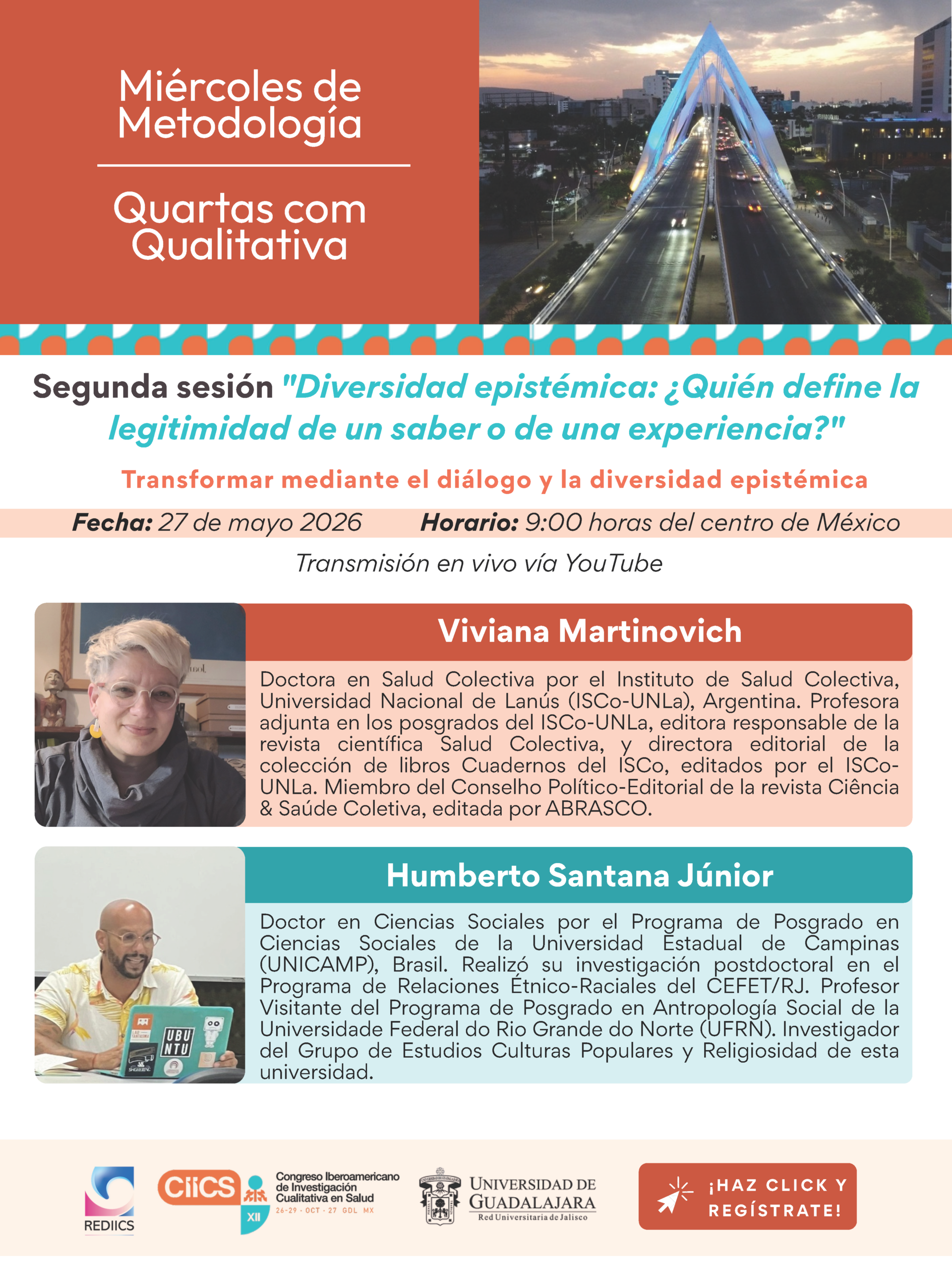 Segunda sesión. Seminario Miércoles de Cualitativa / Quartas com qualitativa