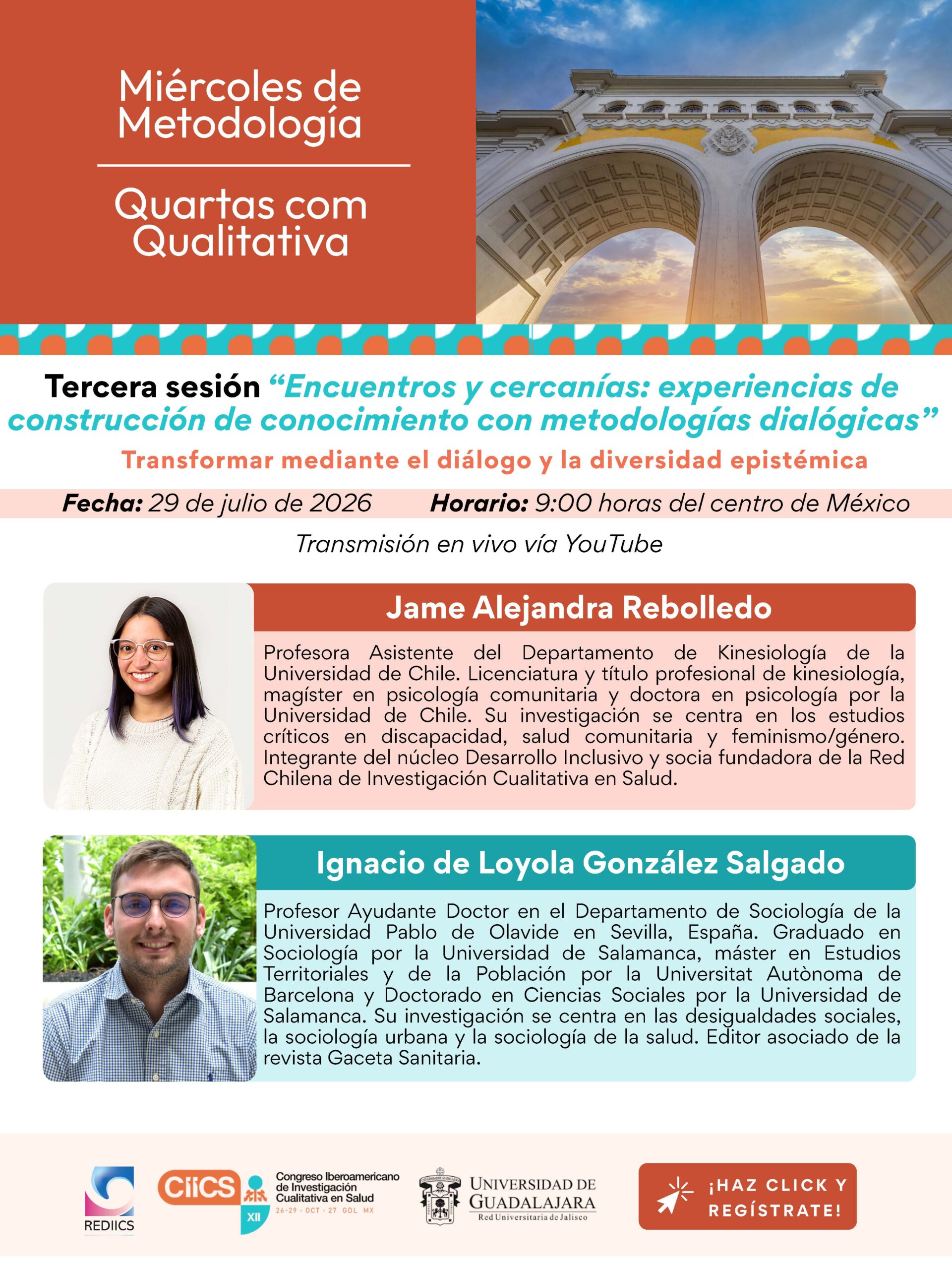 Tercera sesión. Seminario Miércoles de Cualitativa / Quartas com qualitativa